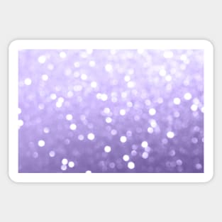 Ultra violet purple sparkly bokeh Sticker